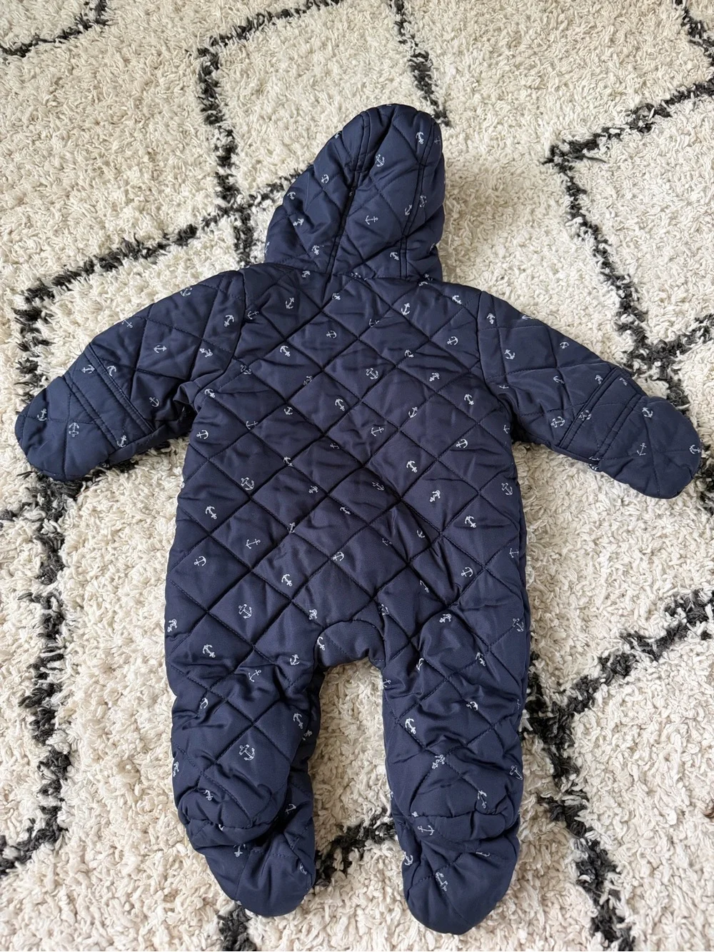 Nautica quilted footed